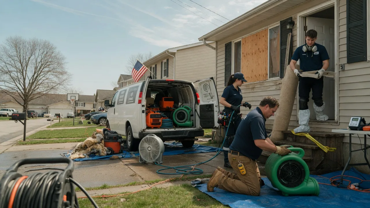 Water Damage Restoration in Rock Creek, OH near me